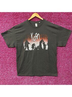 Korn Untouchables Album Cover Nu Metal T-Shirt Large
